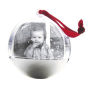 Boule à neige à suspendre 7x7x7cm (Lot de 6)