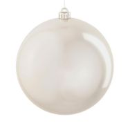 Boule incassable crème perle - diamètre 25 cm