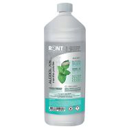 Bouteille 1 litre d'alcool isopropylique à base de menthe poivrée-Ront