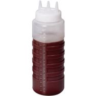 Bouteille 3 becs verseurs pour pâte à tartiner