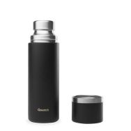 Bouteille isotherme Matt noir - 750ml - Qwetch