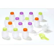 Bouteille yaourt à boire pour yaourtière - 20cl - Lot de 14