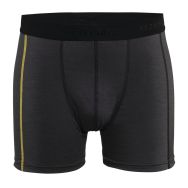 Boxer XLIGHT gris foncé/jaune taille S