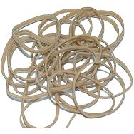 Bracelet caoutchouc 80 X 1,8 mm 20 sacs 3300 PCE