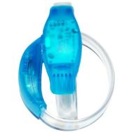Bracelet lumineux LED avec activation sonore - Bleu