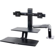 Bras poste de travail double écran WorkFit A Ergotron