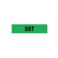 Brassard en PVC vert SST - auto-serrant