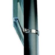 Bride de fixation en acier inoxydable pour panneaux de 76 mm