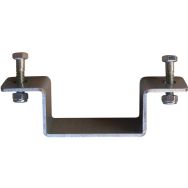 Bride rectangulaire pour poteaux - Lot de 2 - 80x40mm