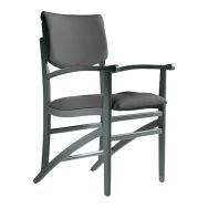 Bridge Mikado assise/dossier ginkgo souris structure hêtre anthracite