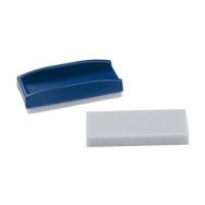 Brosse à tableau en mousse, support plastique