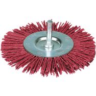 Brosse fil abrasif - Circulaire - Grain fort