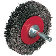 Brosse fil d'acier ondulé - Circulaire