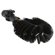 Brosse pour évacuations 275 mm Fibres Dures Noir