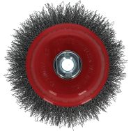 Brosse pour meuleuse fil ondulé 0,3 - Norton