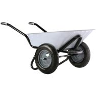 Brouette - Capacité 100 L - Force 150 kg - 2 roues