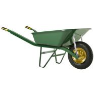 Brouette CORNIERE 100 L verte