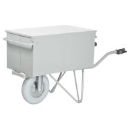 Brouette boîte à outils M-106 - 190 L - Roue increvable