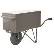 Brouette boîte à outils avec tiroirs - 190 L - Roue étanche