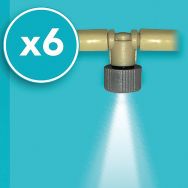 Brumisateur autonome 6 buses tuyau 6m prémonté