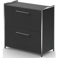 Buffet Artline, large avec 2 tiroirs, L 800 x P 380 x H 780 mm
