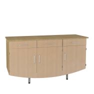 Buffet Colombo 3 portes 3 tiroirs - Rodet