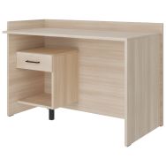 Bureau EDY angle à gauche 120x60cm caisson ouvert avec tiroir-Enond