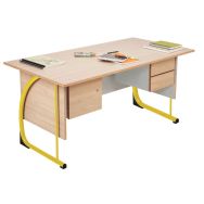 Bureau Fidji chants alaisés, plateau hêtre