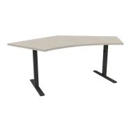 Bureau IDEA symétrique 120 pied fixe