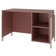 Bureau JEFF 120 x 60 cm caisson ouvert