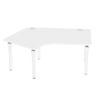Bureau Noga asymétrique 120° retour gauche