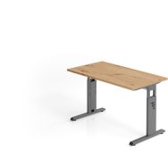 Bureau à piètement en C - 120x67 cm - Hammerbacher