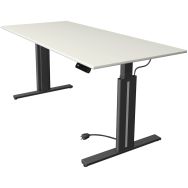 Bureau assis/debout Move 3 elegant, electrique, L180xP80xH72-120cm