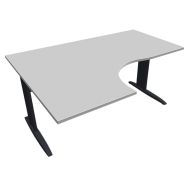 Bureau compact 90 degrés asymétrique L.180 cm Idol - Eol