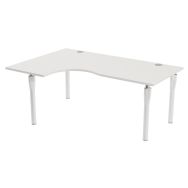 Bureau compact Noga gauche retour 120 cm