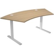 Bureau de direction avec pieds L métal Visual