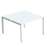Bureau droit 2 places Bench Easy Office Paperflow