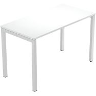 Bureau droit Fast 4 pieds métal - 120x60 cm - Artarredi