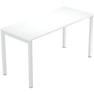 Bureau droit Fast 4 pieds métal - 140x60 cm - Artarredi