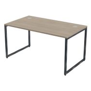 Bureau droit Kad pied cadre 140 x 80 cm