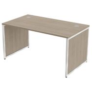 Bureau droit Kad pied panneau 140 x 80 cm