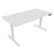 Bureau électrique avec plateau en mélaminé 120 cm Axel - EoL