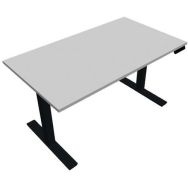 Bureau électrique avec plateau mélaminé 160 cm - Lutz - Eol