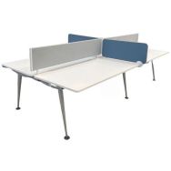 Bureau reconditionné 4 places - Cloisons - Herman Miller