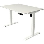 Bureau réglable Move 1 - Piètement blanc - 120x80 cm - Kerkmann