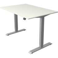 Bureau reglable Move 1,fonction memoire,Silver compact L1200 x P800 mm
