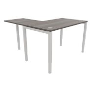 Bureau réglable droit Astro Arche 180x80+extension Buronomic