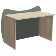 Bureau simple Forma120x75x60cm acacia/eucalyptus