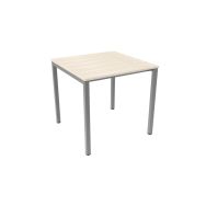 Bureau simple Identité 80x75x80 pieds alu Pin