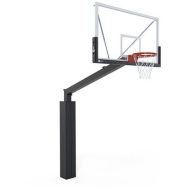 But basket 3x3 sur platine galva plastifié noir cercle à déclenchement